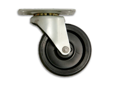 2-1/2" Swivel Polyolefin Caster with Top Plate