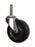 3" Swivel Soft Rubber Caster with 3/8" x 1-1/2" Stem