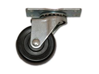 2" Swivel Polyolefin Caster with Top Plate