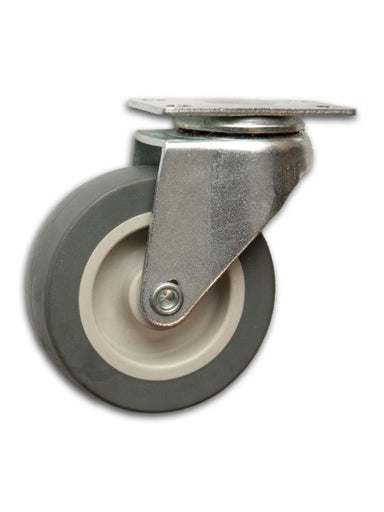 2-1/2" Swivel Poly-Pro Caster with Top Plate