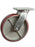 8" x 2" Swivel Caster Polyurethane on Iron Wheel