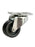 1-5/8" Swivel Polyolefin Caster with Top Plate
