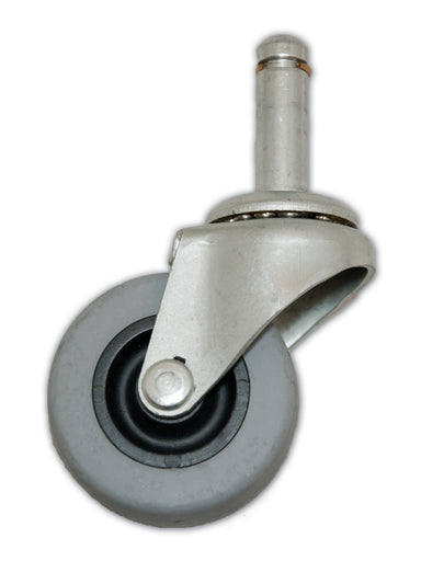 2" Swivel TPR Caster with 7/16" x 1-7/16" Grip Ring Stem
