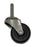 2" Swivel Hard Rubber Caster with 5/16" x 1-1/2" Stem