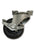 2" Swivel Rubber Caster with Top Plate & Side Brake